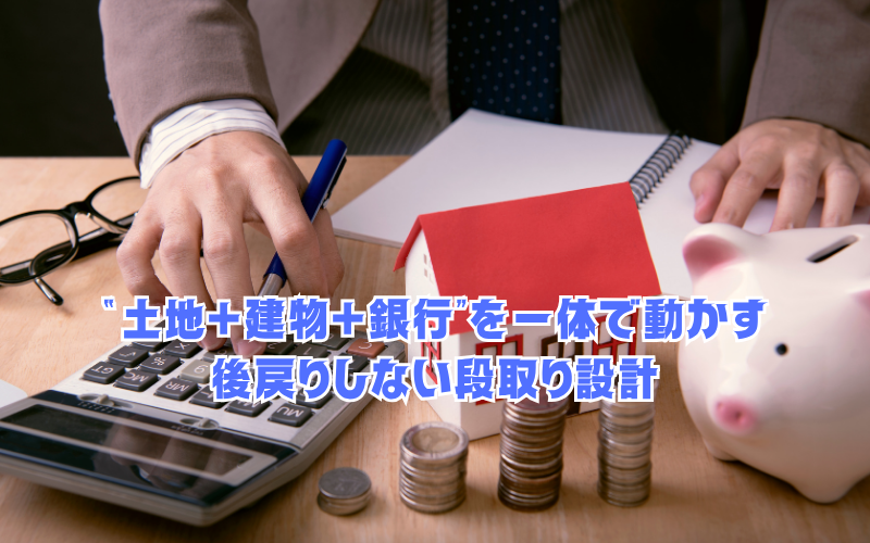 “土地＋建物＋銀行”を一体で動かす：後戻りしない段取り設計